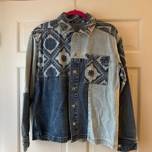 Patchwork Denim Jacket